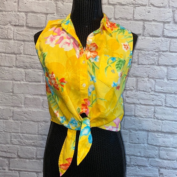 Ralph Lauren Tropical Blouse - Picture 1 of 4